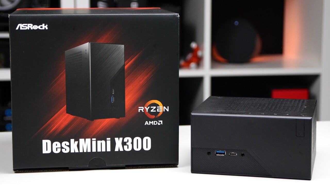 ASRock DeskMini X300 im Test: Der Mini-PC wird für AMD Renoir erwachsener