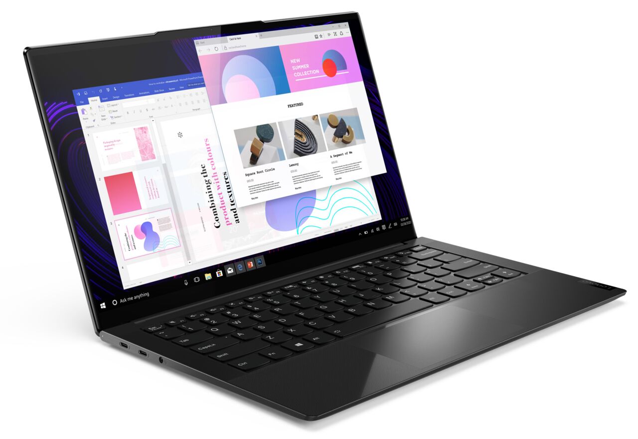 Lenovo Yoga (Slim) 9i: Luxus-Notebooks mit Soft-Tastatur und Haptic ...
