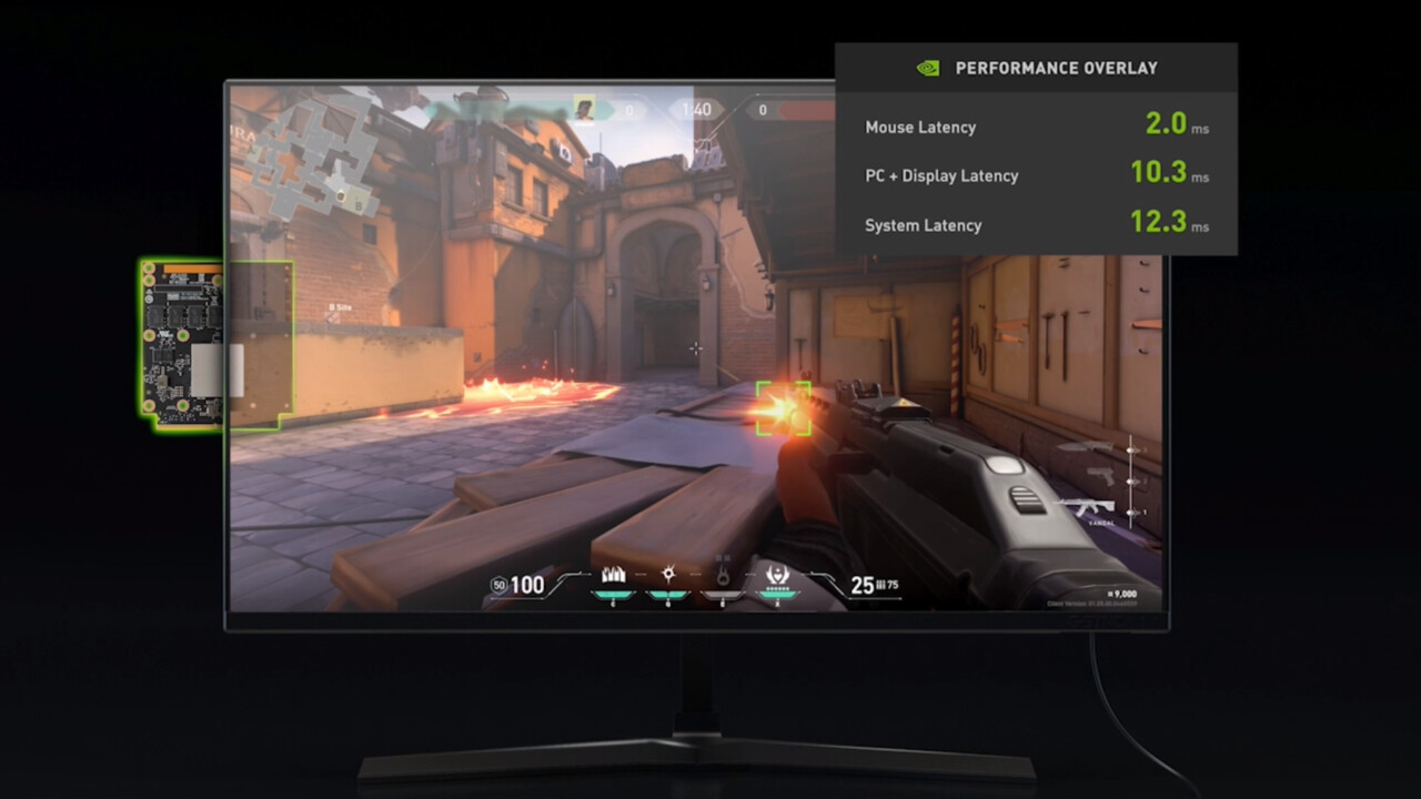 Nvidia Reflex: 360-Hz-Monitore kommen mit Latenzmessung