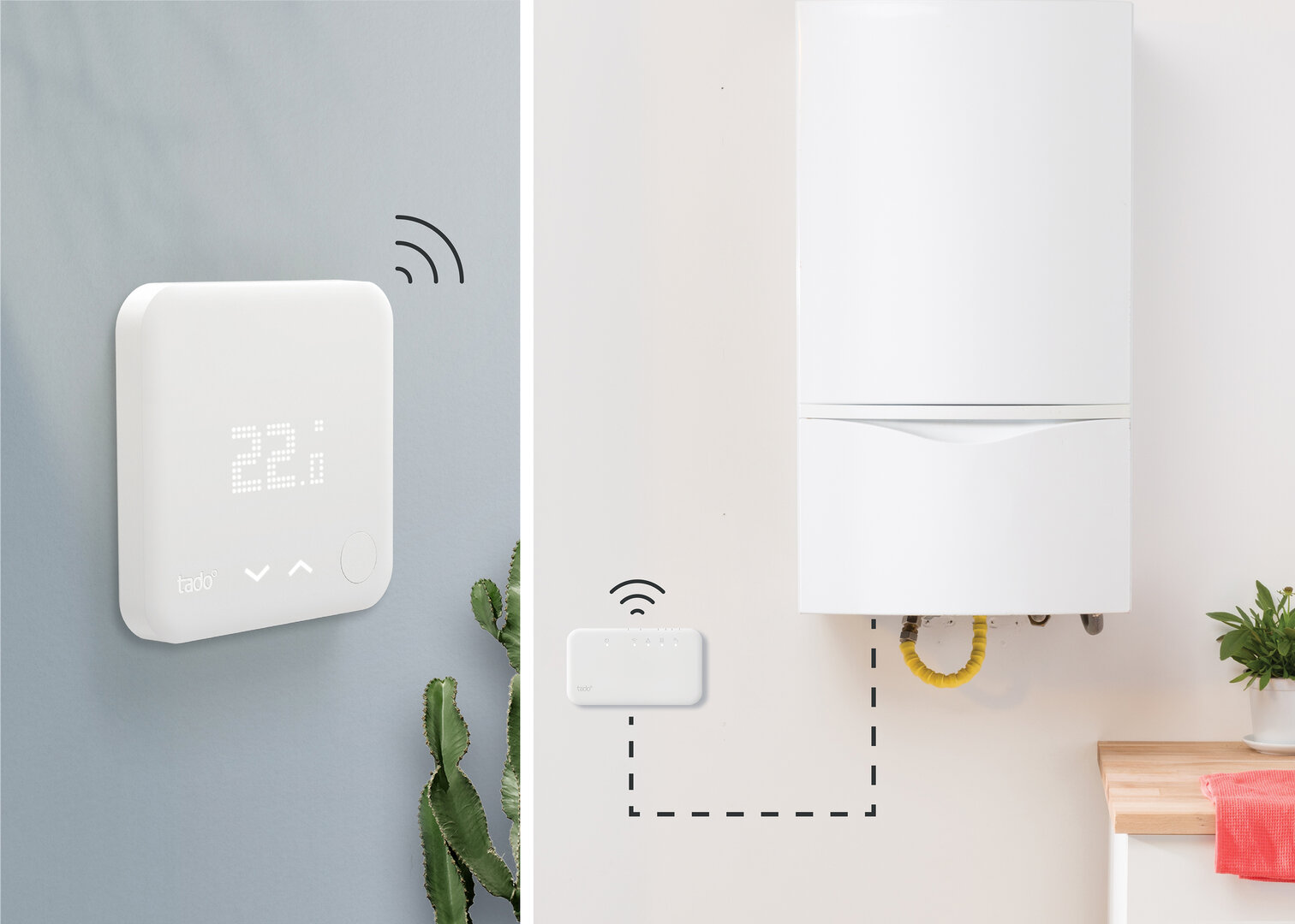 tado° Smart Thermostat Starter Kit V3+ wireless_lifestyle_2
