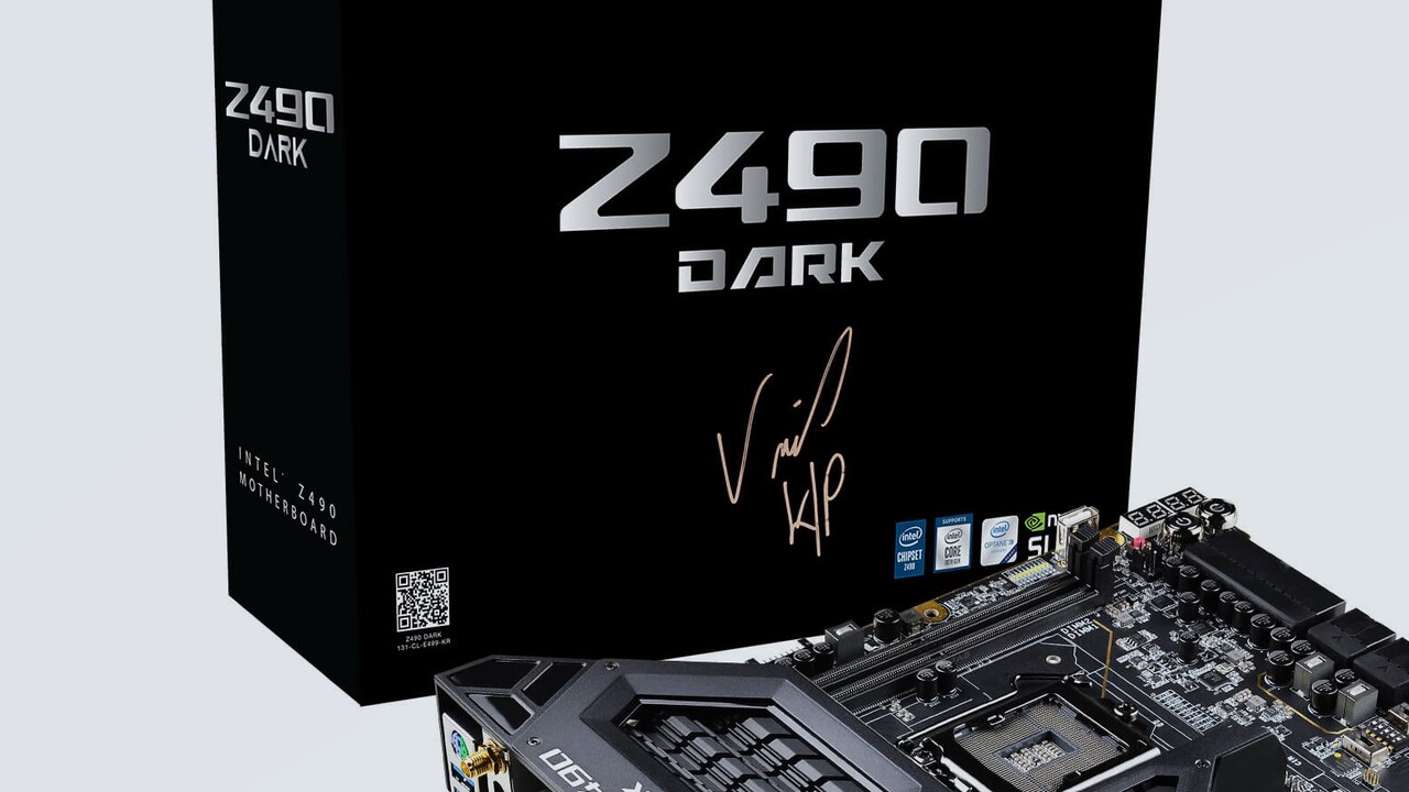 EVGA Z490 Dark K|NGP|N Edition: Z490-Flaggschiff für DDR4-5.000 als Sondermodell