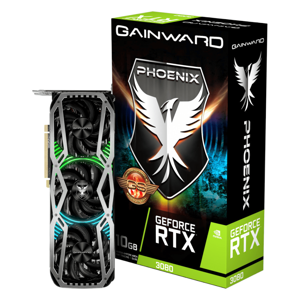 Neu in der Übersicht der Custom Designs: Gainward GeForce RTX 3080 Phoenix (GS)