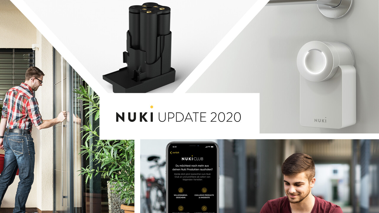 Nuki Smart Lock: Akku, weiße Edition und ein Installationsservice kommen