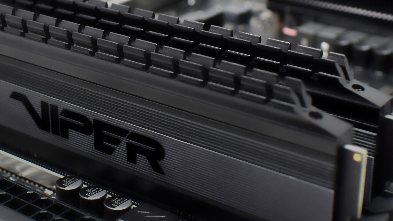 DDR4-RAM bis 4.400 MHz: Patriot macht Viper-4-Blackout-DIMMs schneller