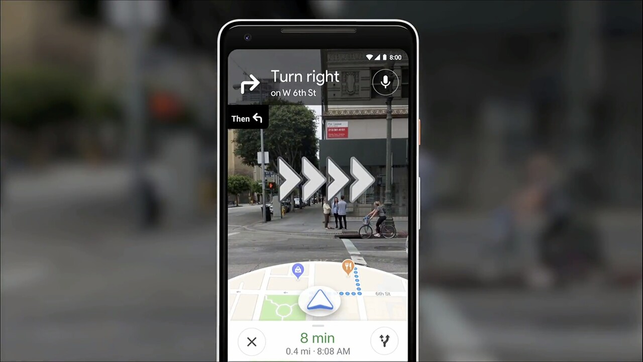 Live View: Google Maps erhält verbesserte AR-Navigation