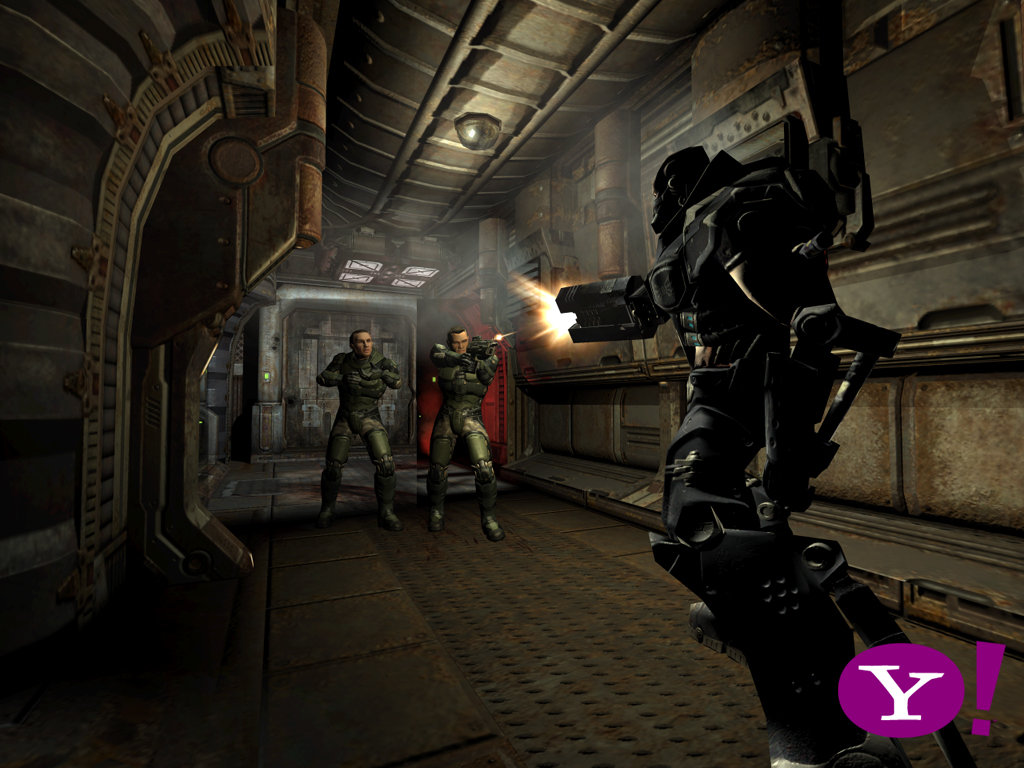 Quake 4 Screenshot (Quelle Yahoo.com)