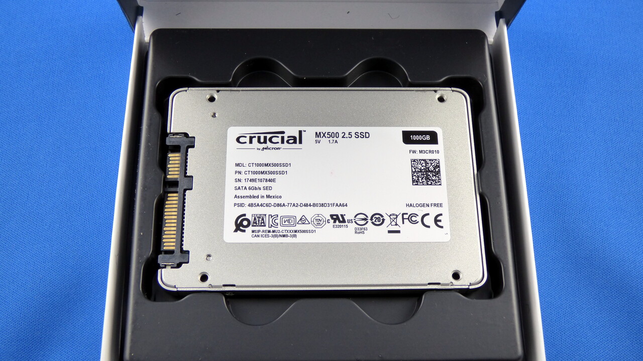 Crucial MX500 SSD: Firmware-Update wegen Problem ausgesetzt