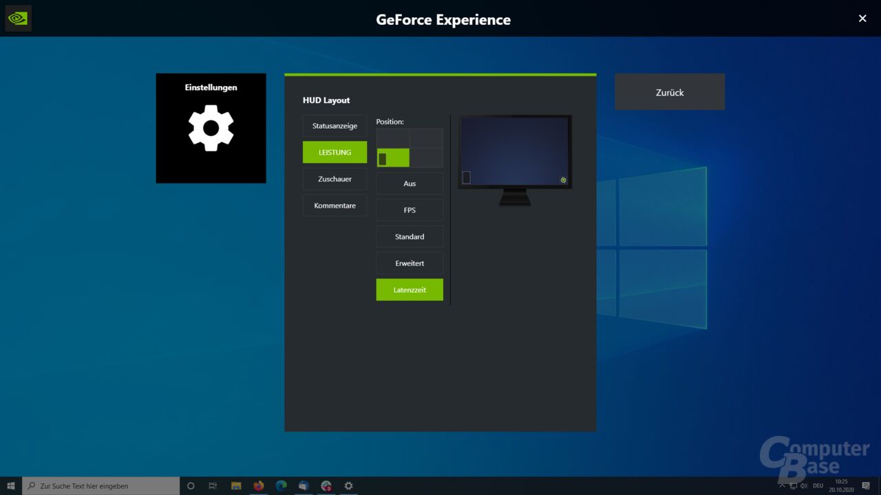 Das neue Latenz-Overlay für GeForce Experience