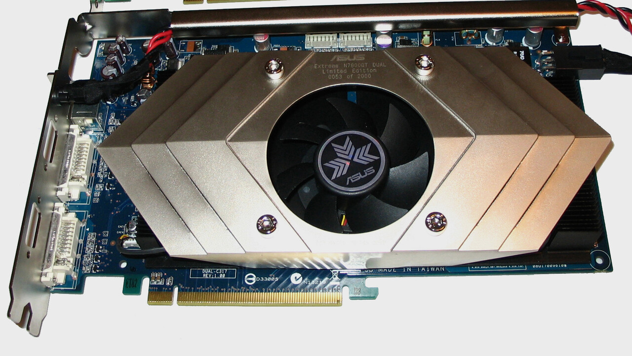 Im Test vor 15 Jahren: Dual-GeForce-7800-GT mit externem Netzteil