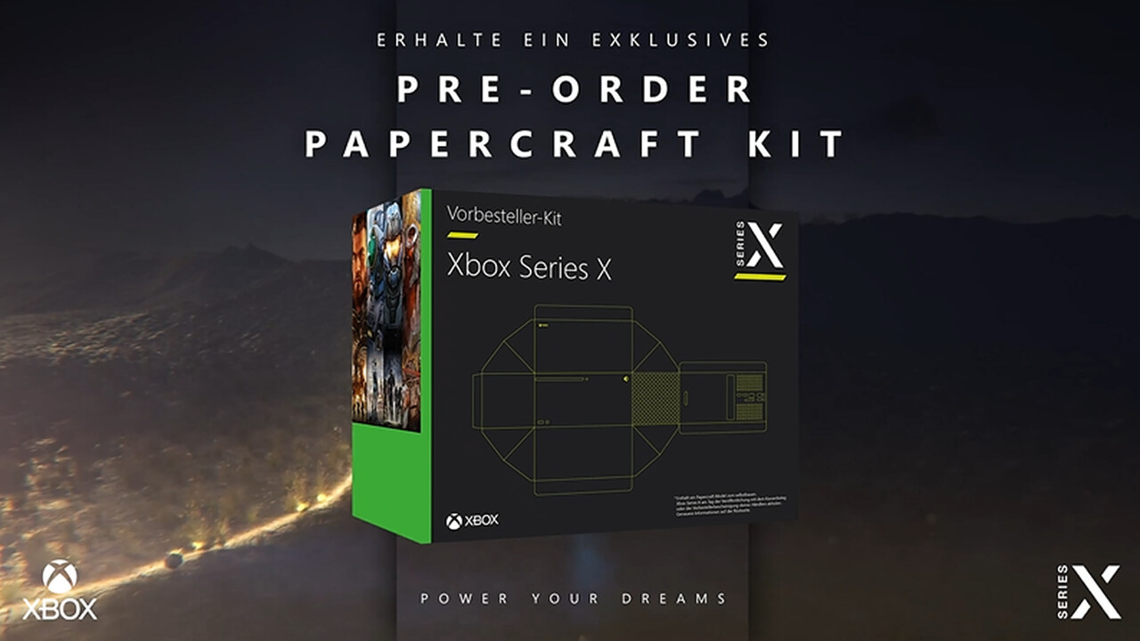 Xbox Series X „Papercraft“: Vorbesteller erhalten exklusive Papp-Version