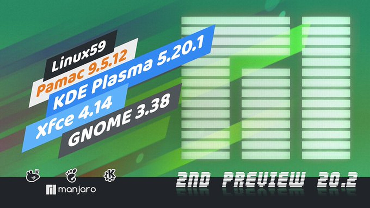 Manjaro Linux 20.2: Zweite Vorschau mit KDE Plasma 5.20.1 und Kernel 5.9