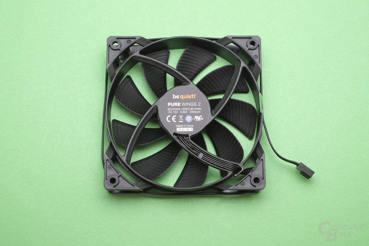 be quiet! Pure Loop 360: Pure Wings als Serienlüfter