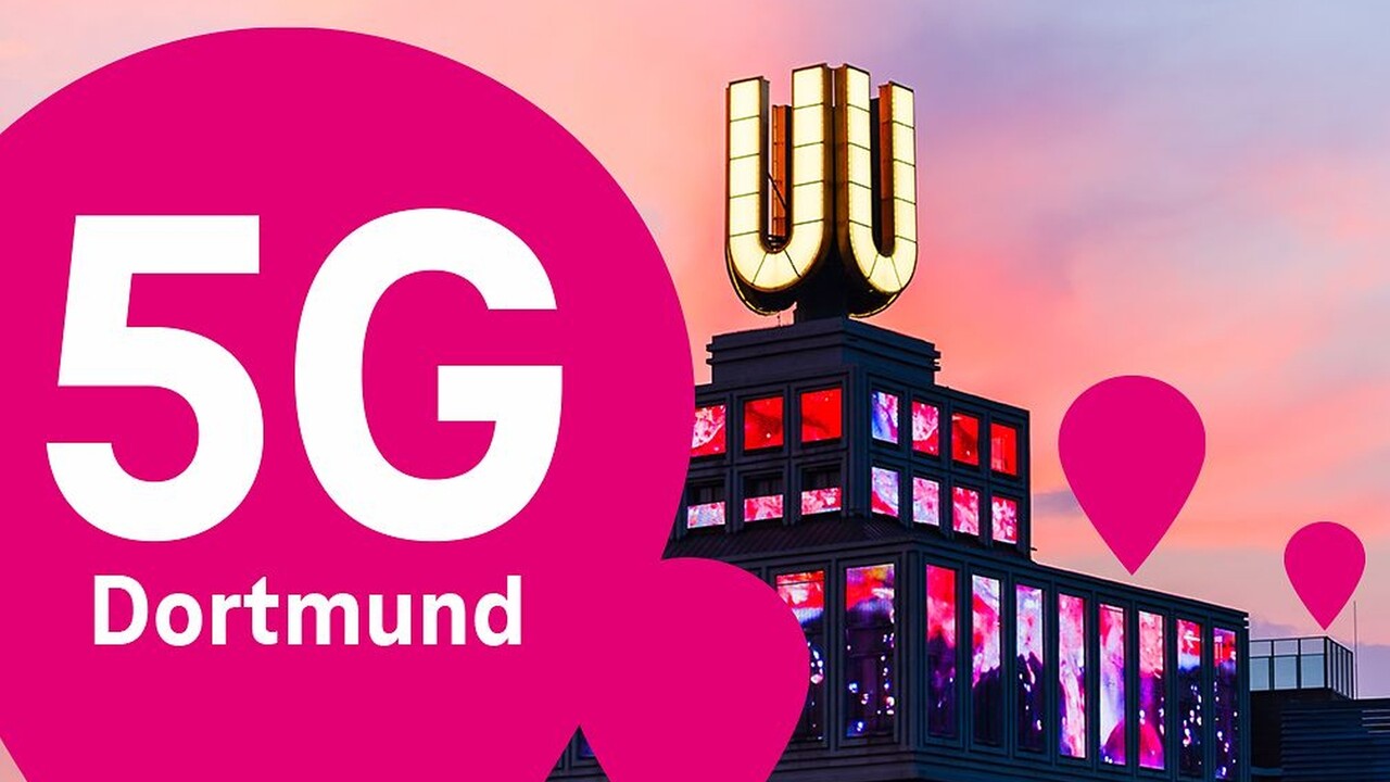 Deutsche Telekom: Dortmund erhält 5G bei 3,6 GHz mit bis zu 1 Gbit/s