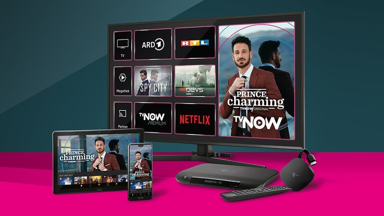 MagentaTV: Telekom startet vier neue Tarife und integriert TV Now