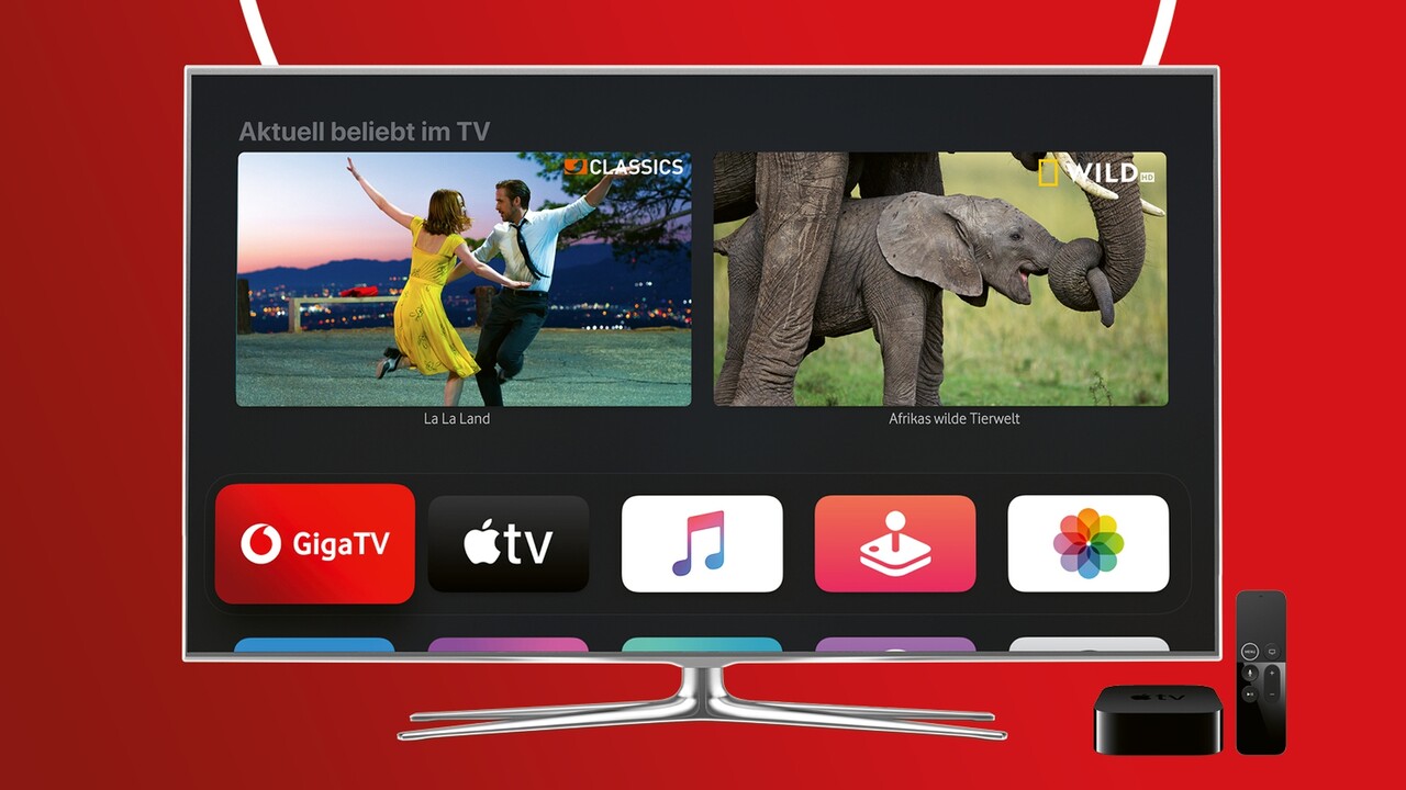 Vodafone: GigaTV-App kommt (auch im Bundle) auf den Apple TV 4K