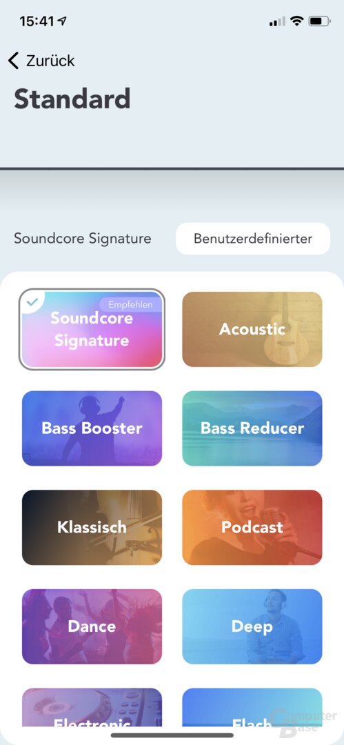Soundcore-App mit Anker Soundcore Life Q30