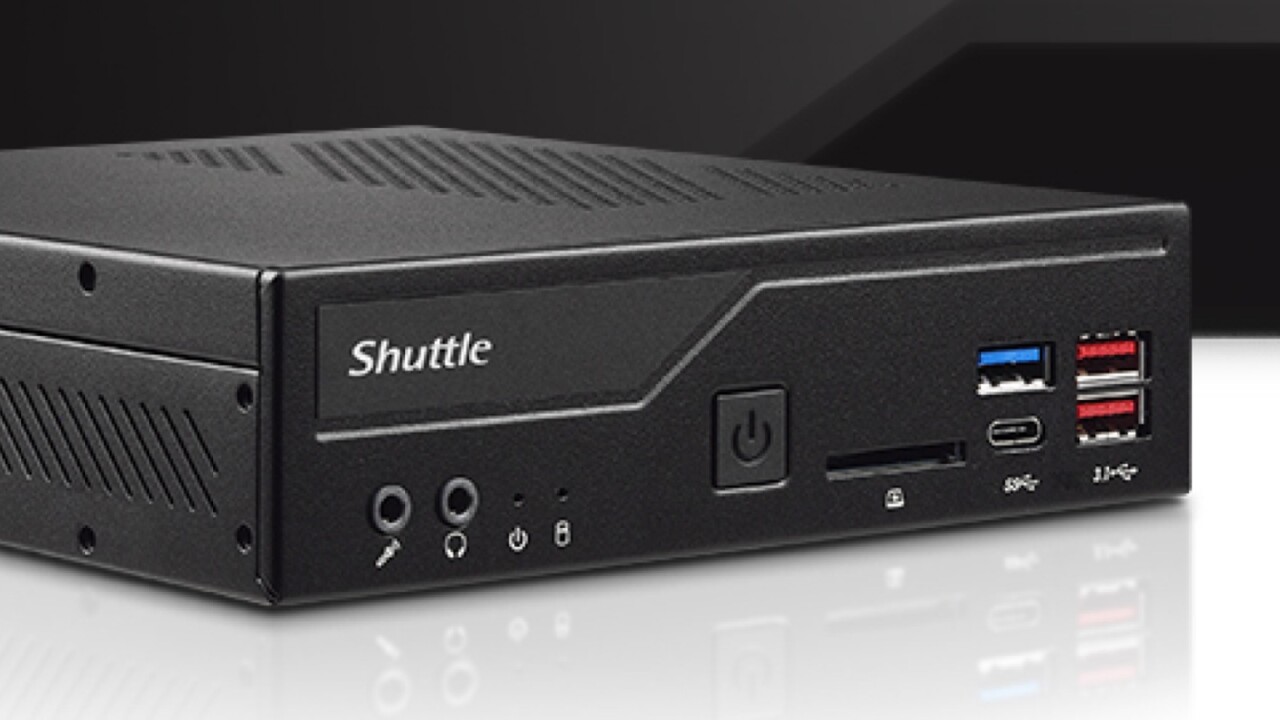 Shuttle XPC slim DH470: 1,4l-Barebone kostet mit Front-USB-C ab 287 Euro