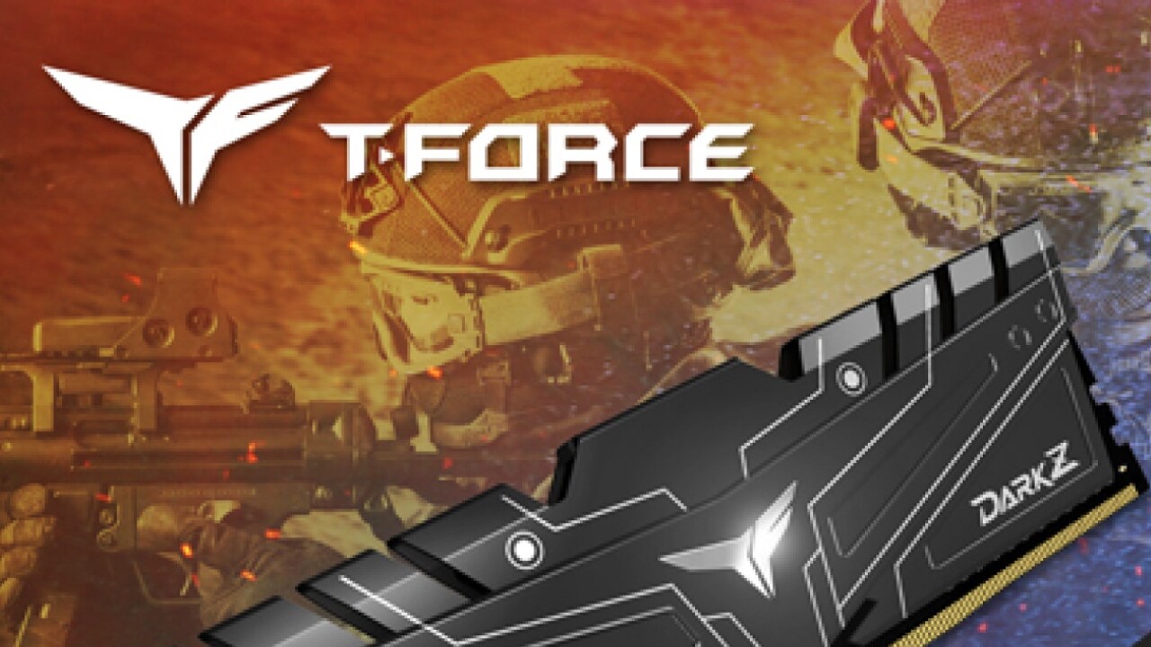 Team Group T-Force Dark Z FPS: Dual-Channel-Kit mit 16 GB und 4.000 MHz ist 44 mm hoch