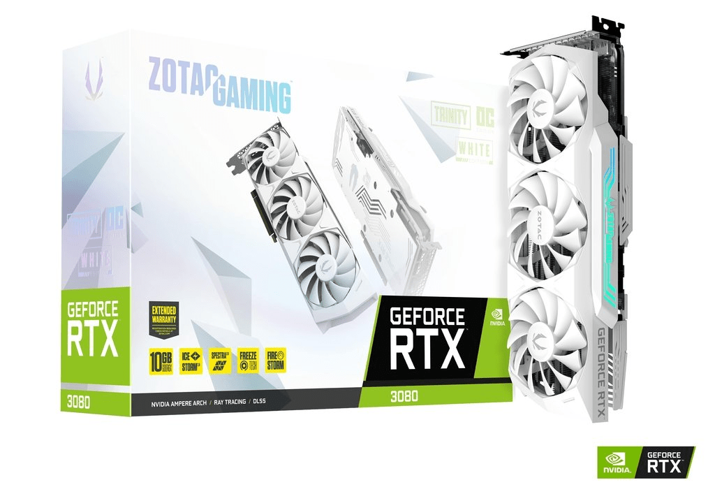 Zotac GeForce RTX 3080 Trinity OC White Edition