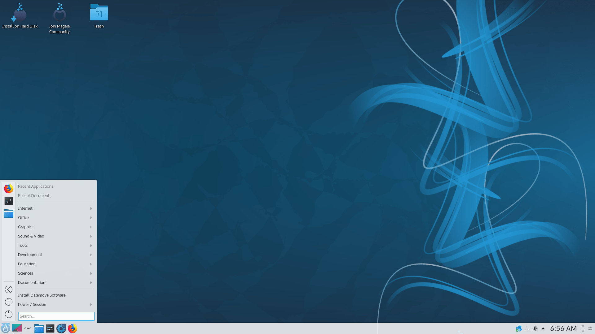 Mageia 8 Beta 2 mit KDE Plasma 5.20