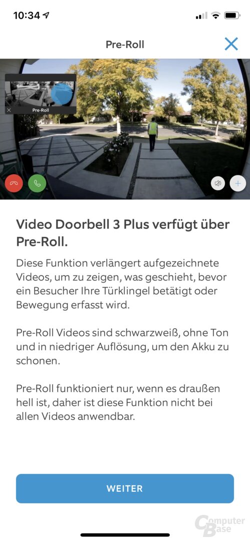 Konfiguration der Ring Video Doorbell 3 Plus