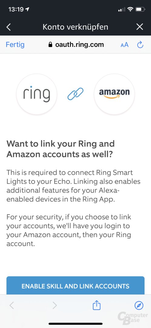 Ring Video Doorbell 3 Plus mit Alexa verbinden
