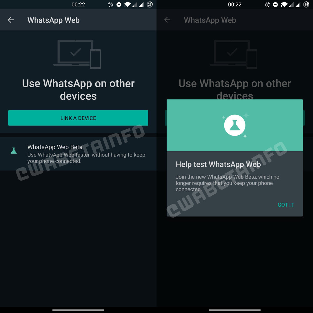 WhatsApp Web Beta für Android