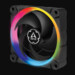 Arctic BioniX P120 A-RGB: ARGB-Lüfter ist auf statischen Druck optimiert