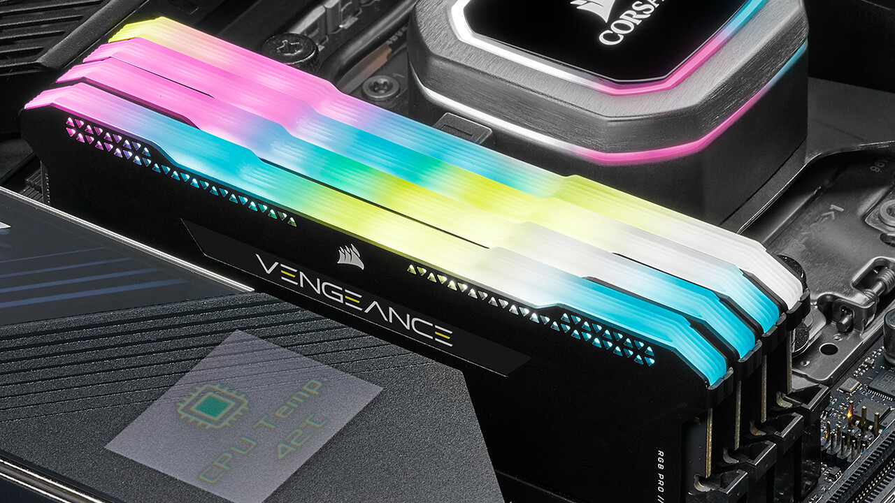 Vengeance RGB Pro SL: Corsair reduziert bunt leuchtenden RAM in der Höhe