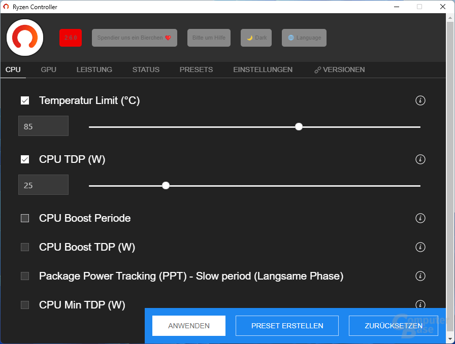 Ryzen Controller Download - ComputerBase