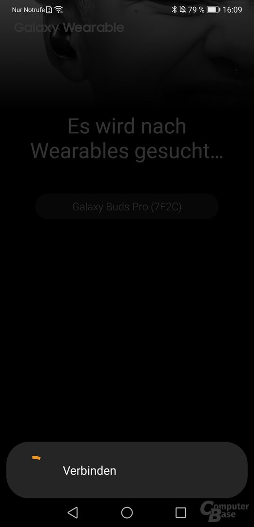 Samsung-Galaxy-Wearable-App mit Galaxy Buds Pro