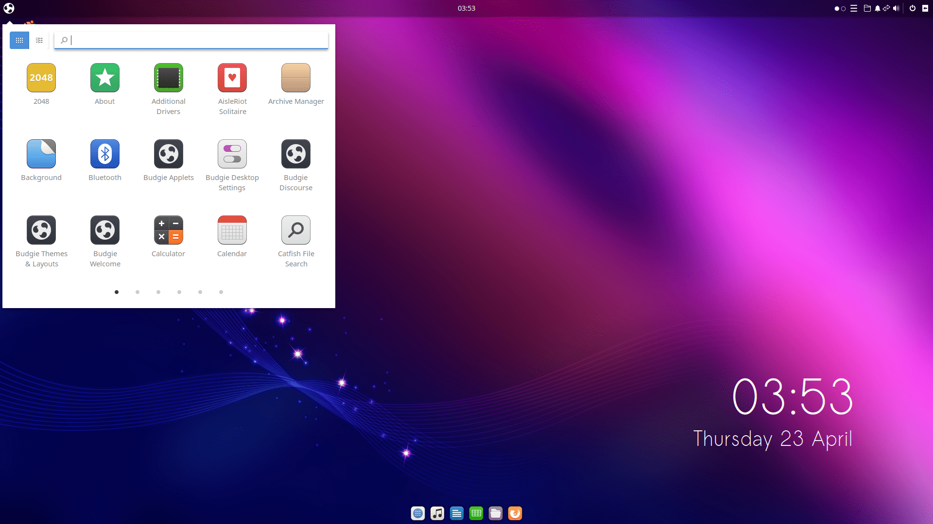 Ubuntu Budgie 20.4.2 LTS mit Budgie 10.5.1