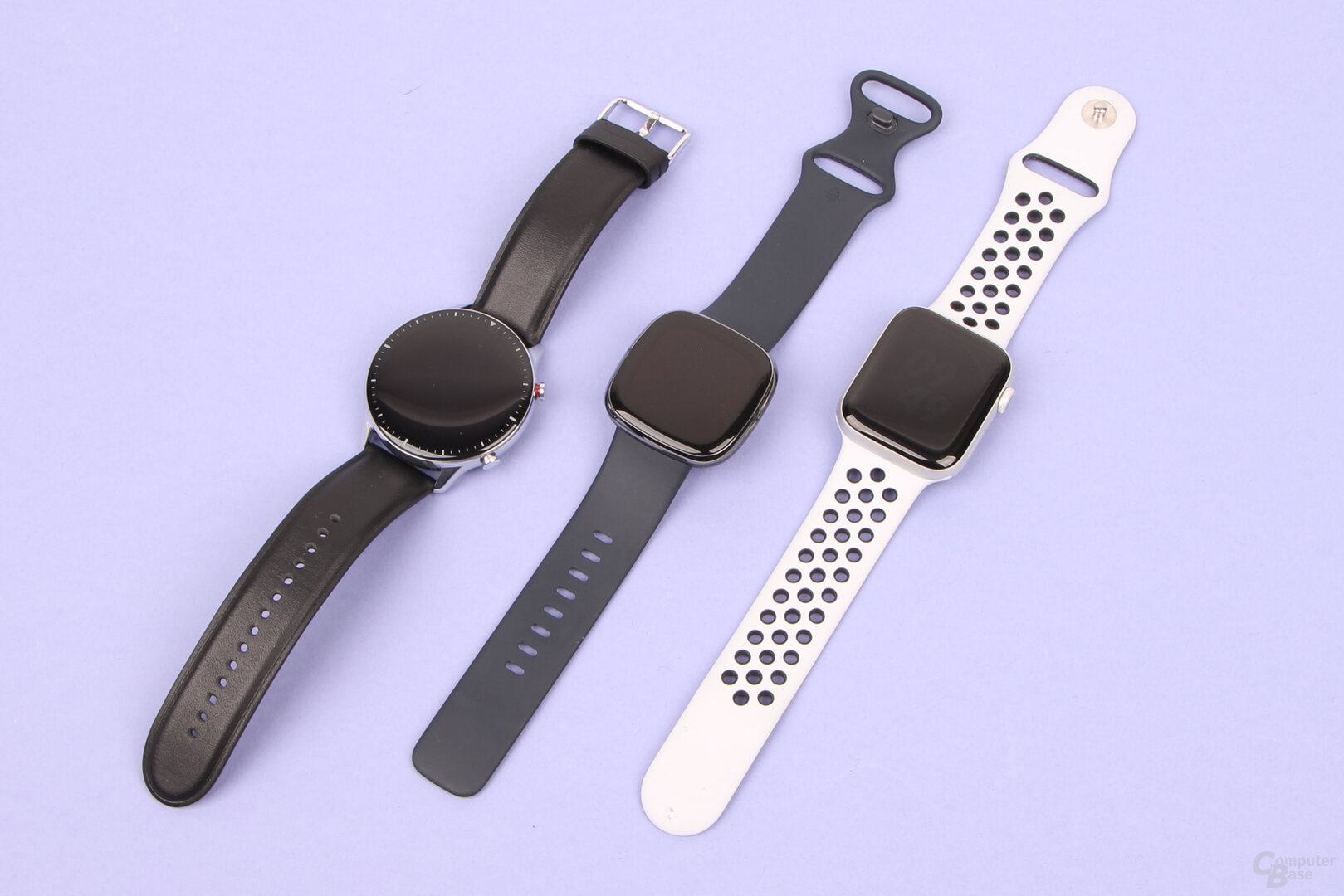Amazfit GTR 2, Fitbit Sense und Apple Watch 6