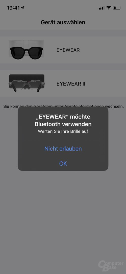 Eyewear-App für Huawei X Gentle Monster Eyewear II