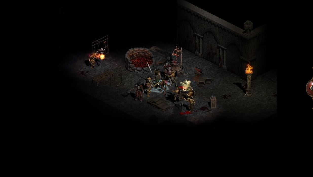 Bildvergleich: Diablo 2 – Kaserne