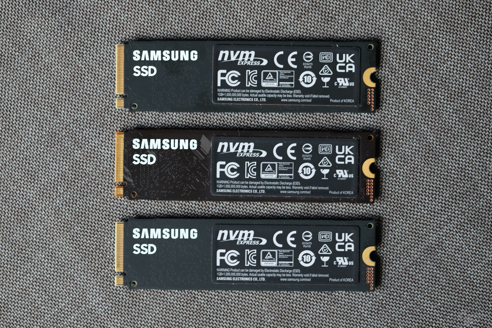 v.o.n.u.: Samsung 980 Pro 500 GB, 980 1 TB und 980 Pro 2 TB