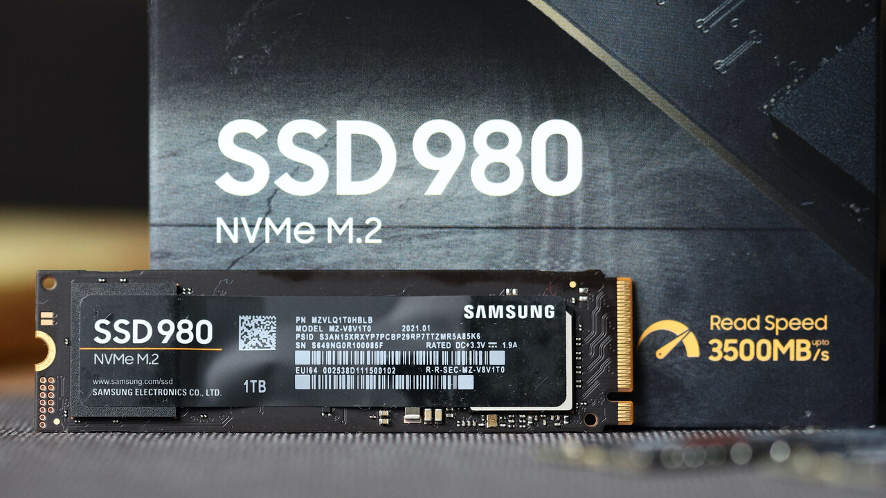 Samsung SSD 980 im Test: Einstiegs-NVMe-SSD mit großem Abstand zur Pro
