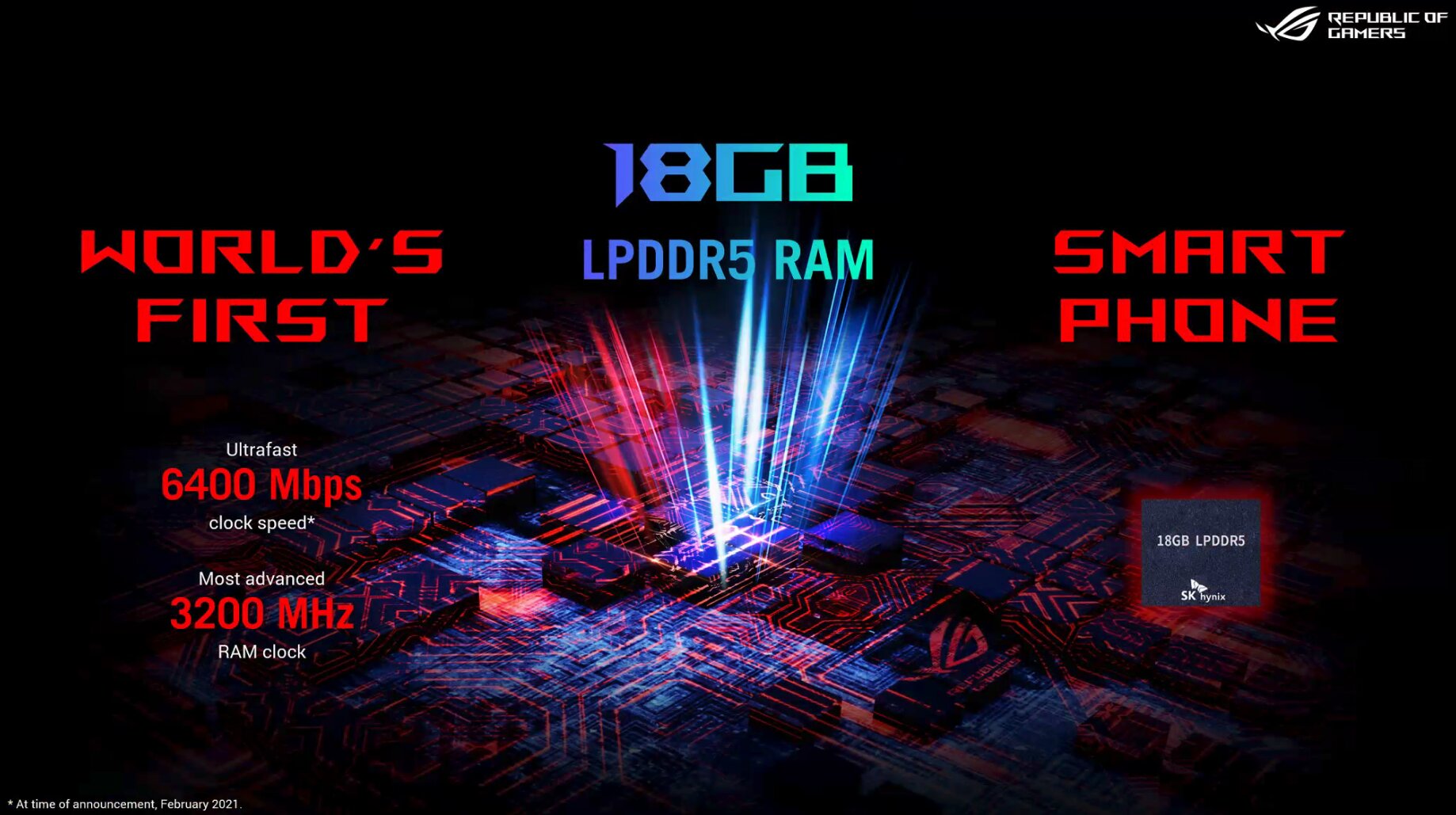 18 GB RAM beim Asus ROG Phone 5 Ultimate