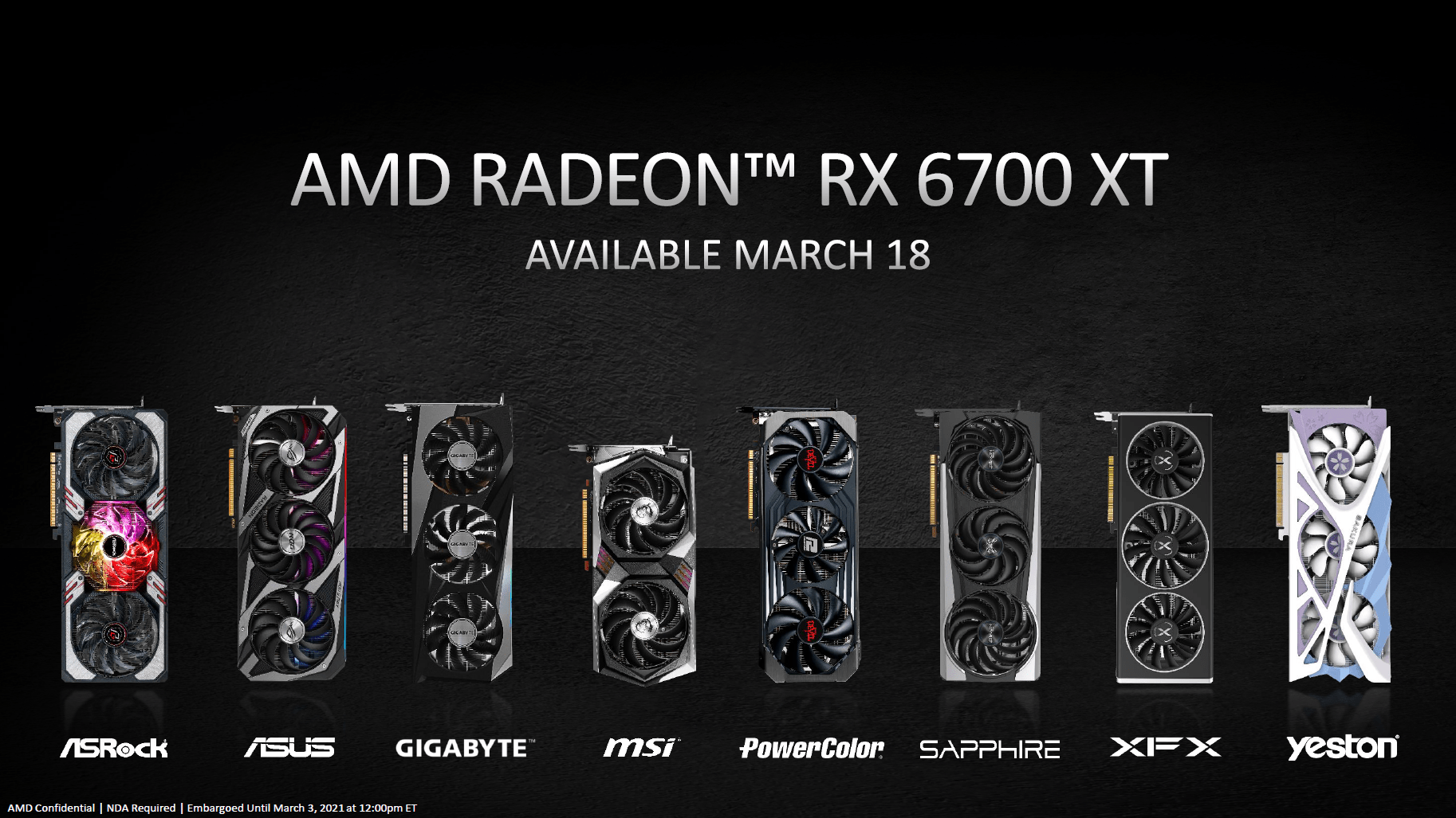 Navi 22 mit RDNA 2: AMDs Radeon RX 6700 XT legt sich mit GeForce 