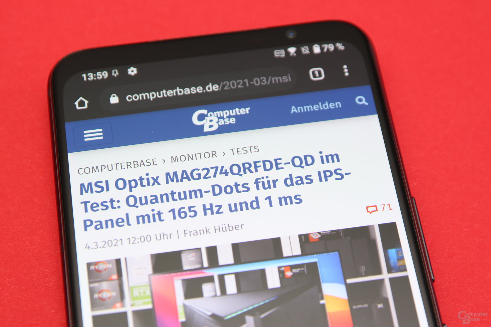 Asus ROG Phone 5: Scharfes Display mit bis zu 144 Hz