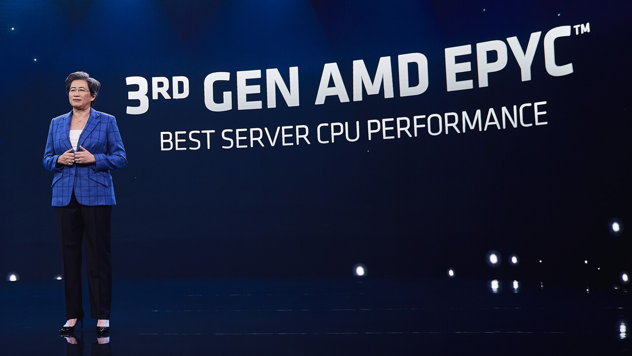 AMD Epyc 7003: Milan mit Zen 3 bietet auch CPUs mit 32 MB L3 pro Kern