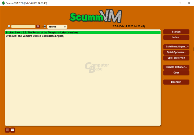 scummvm configuration file