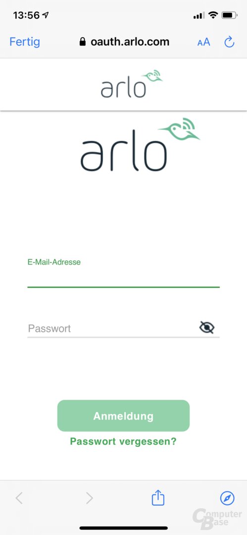 Konfiguration der Arlo Video Doorbell mit dem Google Assistant
