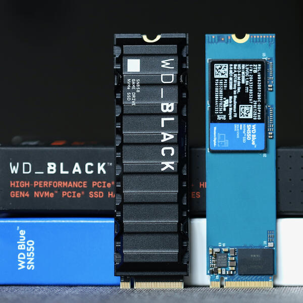 WD Black SN850 Blue SN550 im Test ComputerBase
