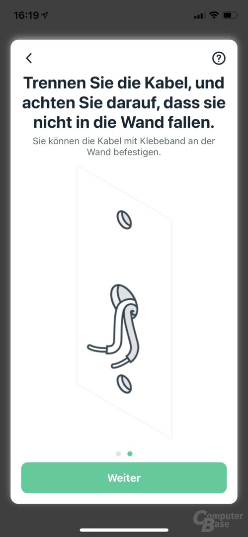 Installation der Arlo Video Doorbell (kabelgebunden) in der Arlo-App