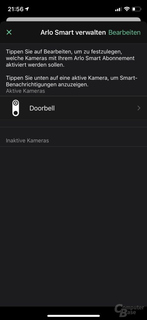 Einrichtung der Arlo Video Doorbell Wire-Free