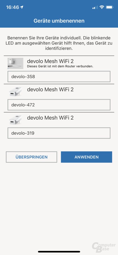 Devolo Home-Network-App mit Mesh WLAN 2