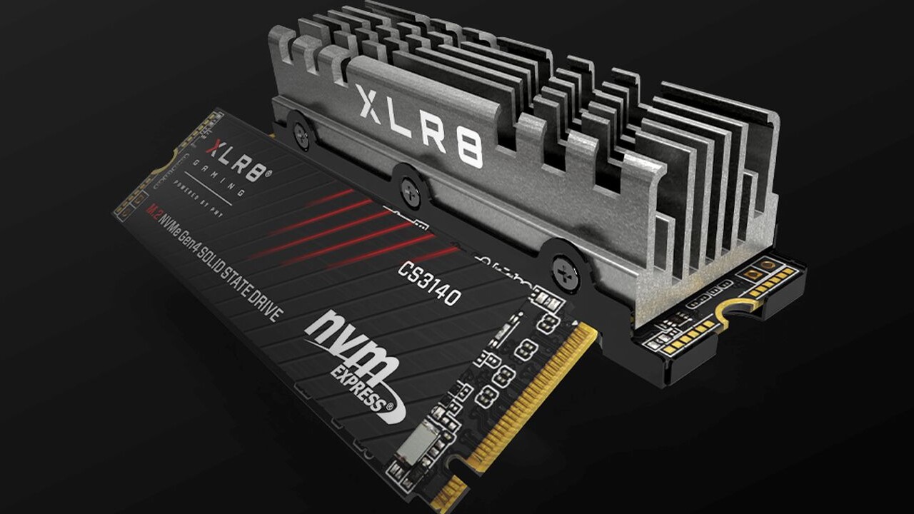 PNY XLR8 CS3140: Schnelle PCIe-4.0-SSD startet in Deutschland