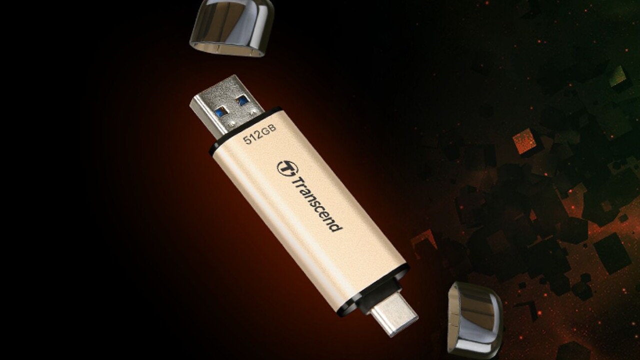 Transcend Jetflash 930C: Flotter USB-3.0-Stick mit Steckertyp A und C