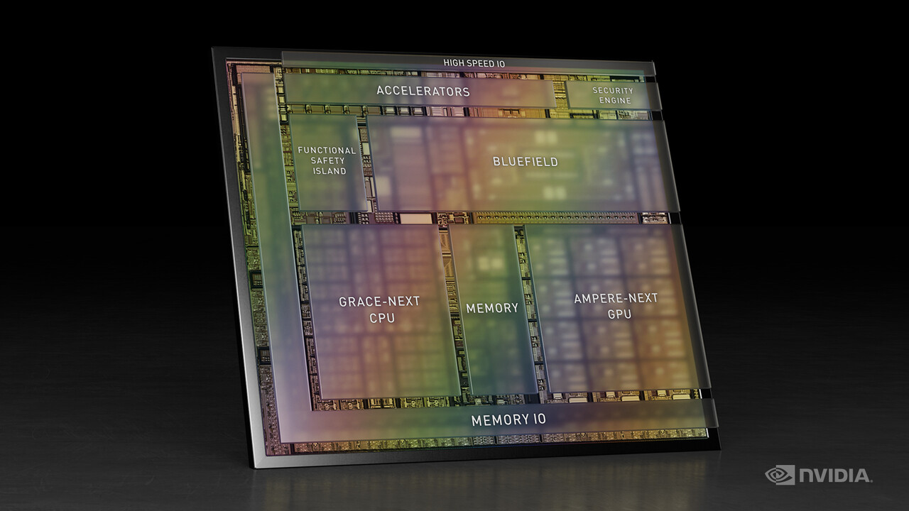 Nvidia Drive Atlan: Ampere-Next und 1.000 TOPS im SoC für autonomes Fahren